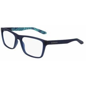 NEW DRAGON DR 2008 415 Matte Navy Eyeglasses 58/18/140 with Dragon Case